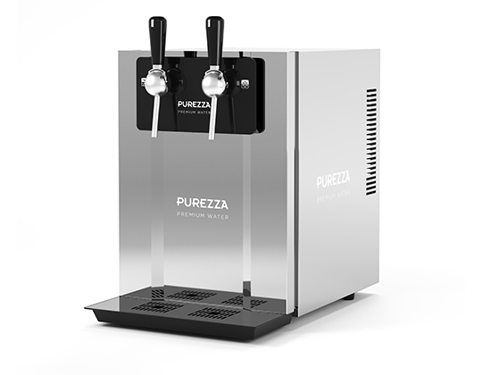 purezza p1 bar series b range counter top unit with tap handles
